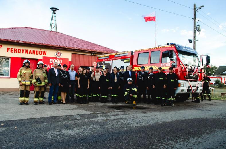 Nowy MAN w służbie OSP Ferdynandów